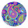 Toalla Pareo Circular Microfibra 150cm Playa Piscina Mandala Color