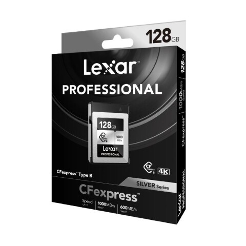 Memoria Cfexpress Lexar Pro 128gb Tipo B Silver Series MEMORIA CFEXPRESS LEXAR PRO 128GB TIPO B