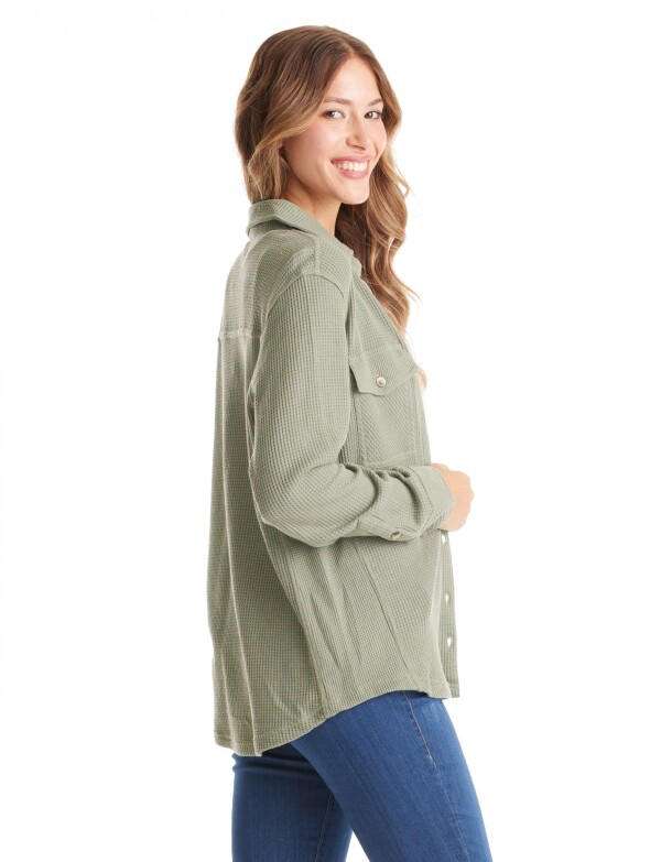 Sobrecamisa Texturada VERDE