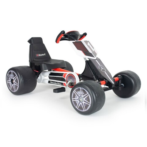 Auto A Pedal Cuatriciclo Buggy Kart Niños Mercedes Injusa Auto A Pedal Cuatriciclo Buggy Kart Niños Mercedes Injusa