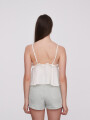 Musculosa Mirtha Marfil / Off White