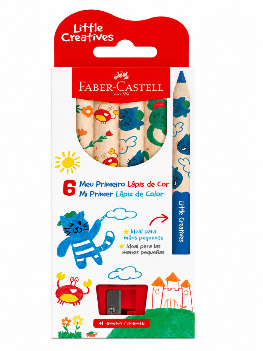 LAPICES DE COLORES JUMBO - MULTICOLOR 