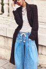 Pant Margo Wide Celeste