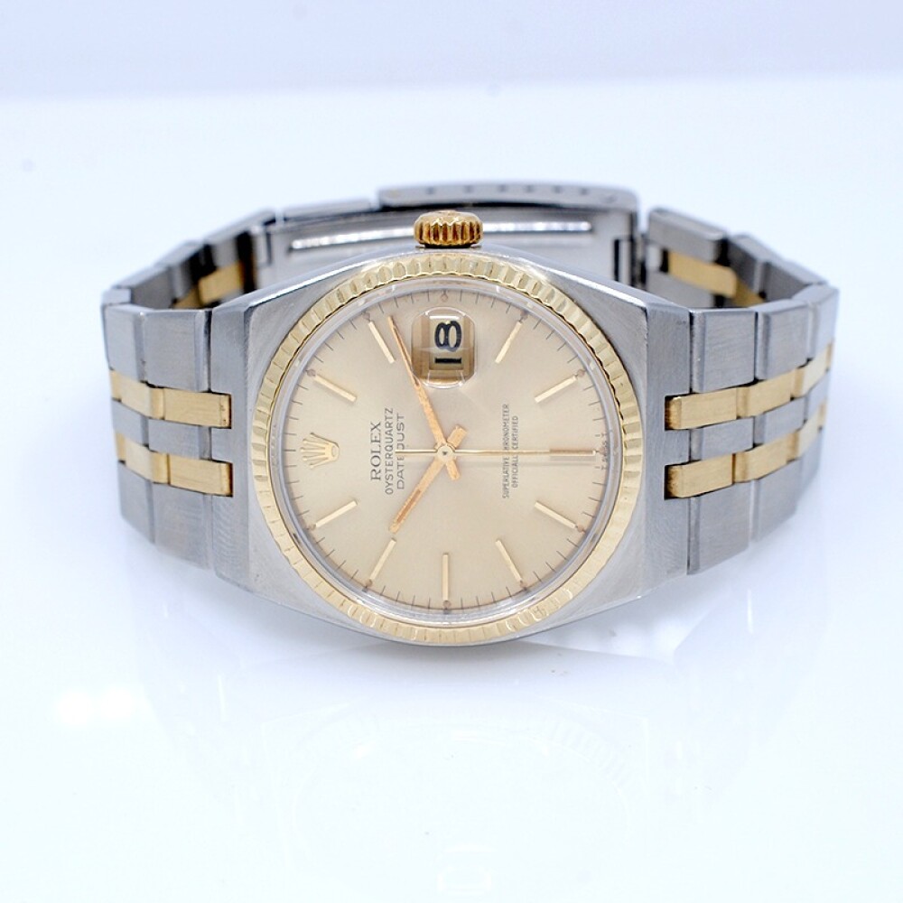 Rolex Datejust quartz 17013 año 1981 con caja y papeles Rolex Datejust quartz 17013 año 1981 con caja y papeles