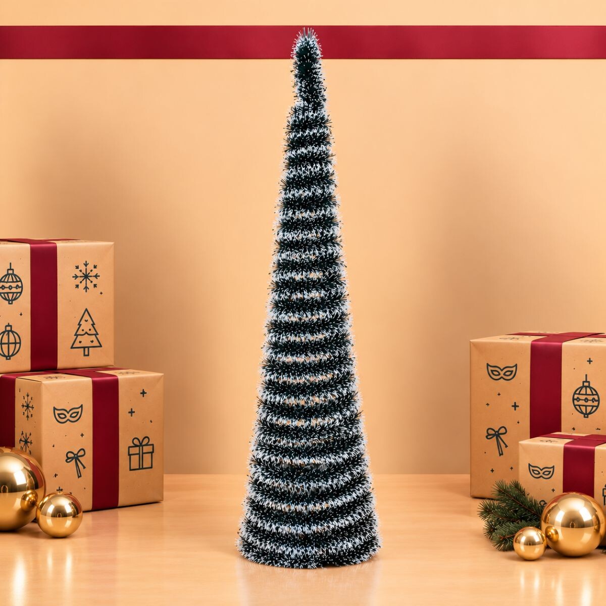 Árbol de Navidad 150 cm - Nevado 