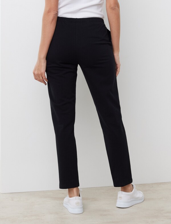 Pantalon Yoga Algodon NEGRO