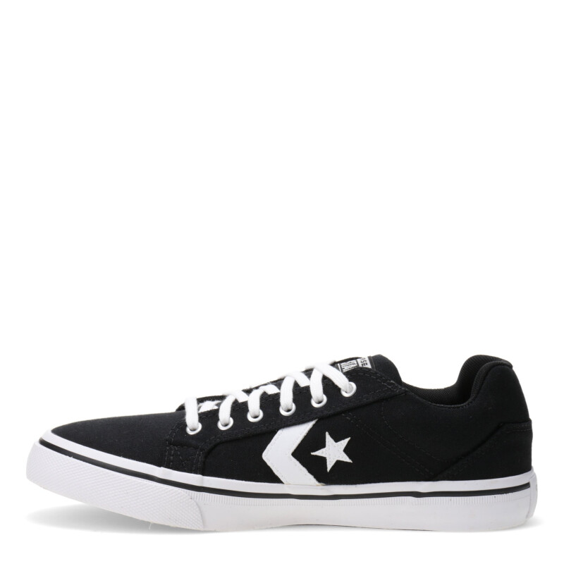 Championes de Mujer Converse Distrito Negro - Blanco