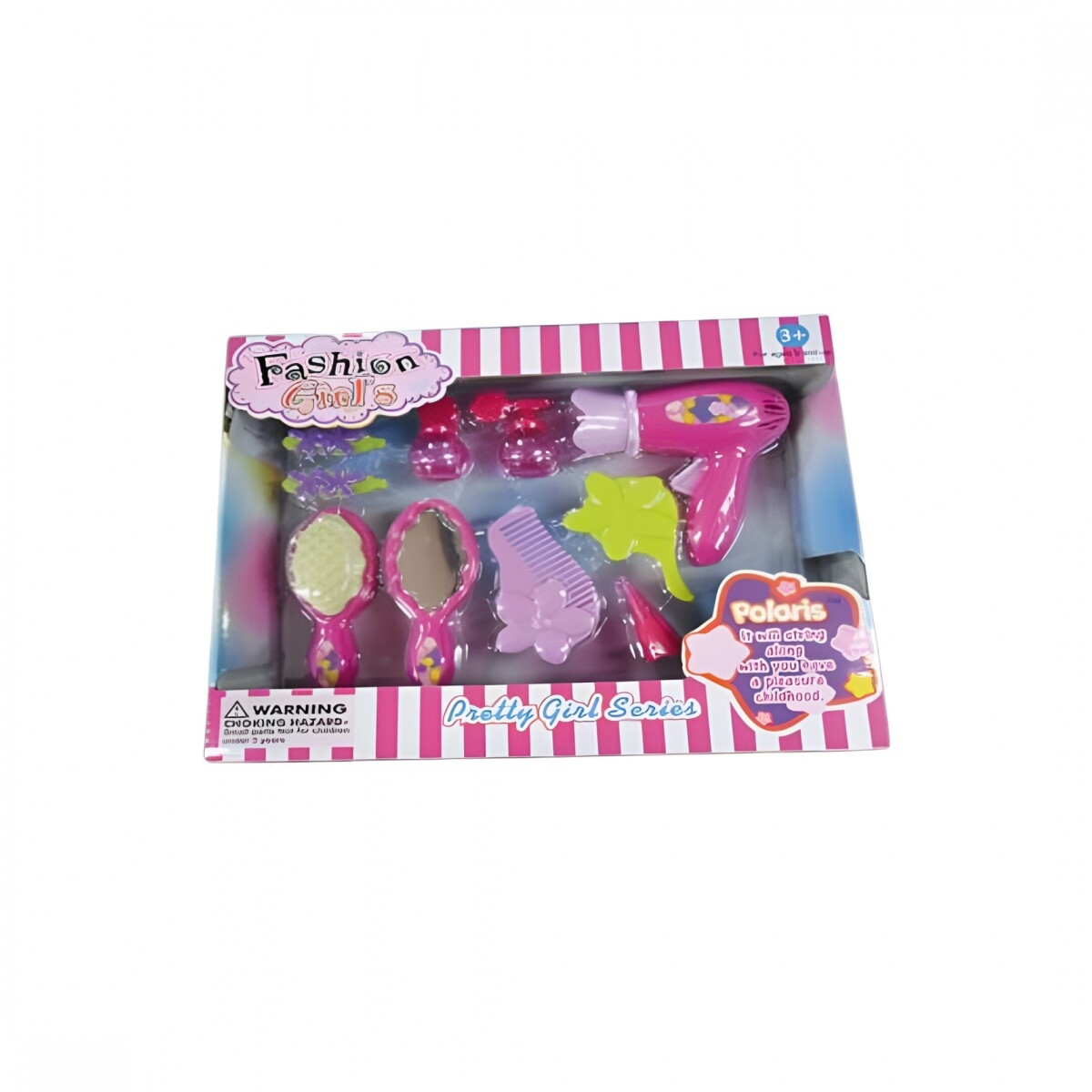 SET BELLEZA CON SEC.PEINES+ESP.FASHION 