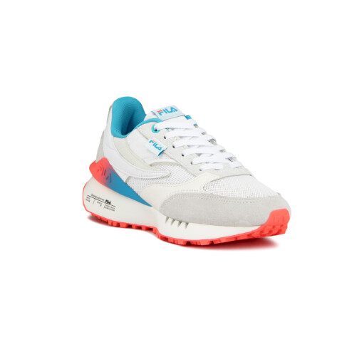 Championes Hombre Fila Renno Vintage Gris-Blanco