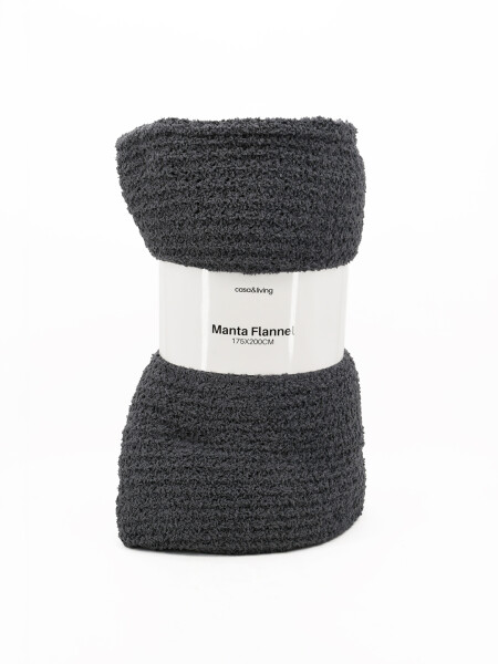 MANTA FLANNEL GRIS (V)