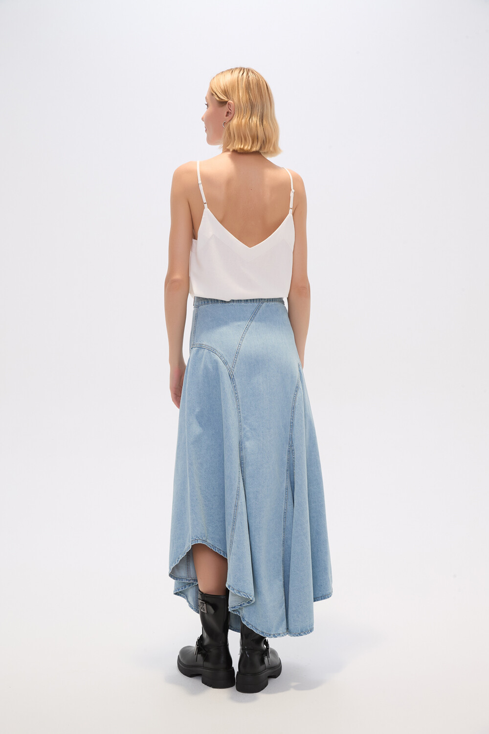 Falda Kualca Azul Claro