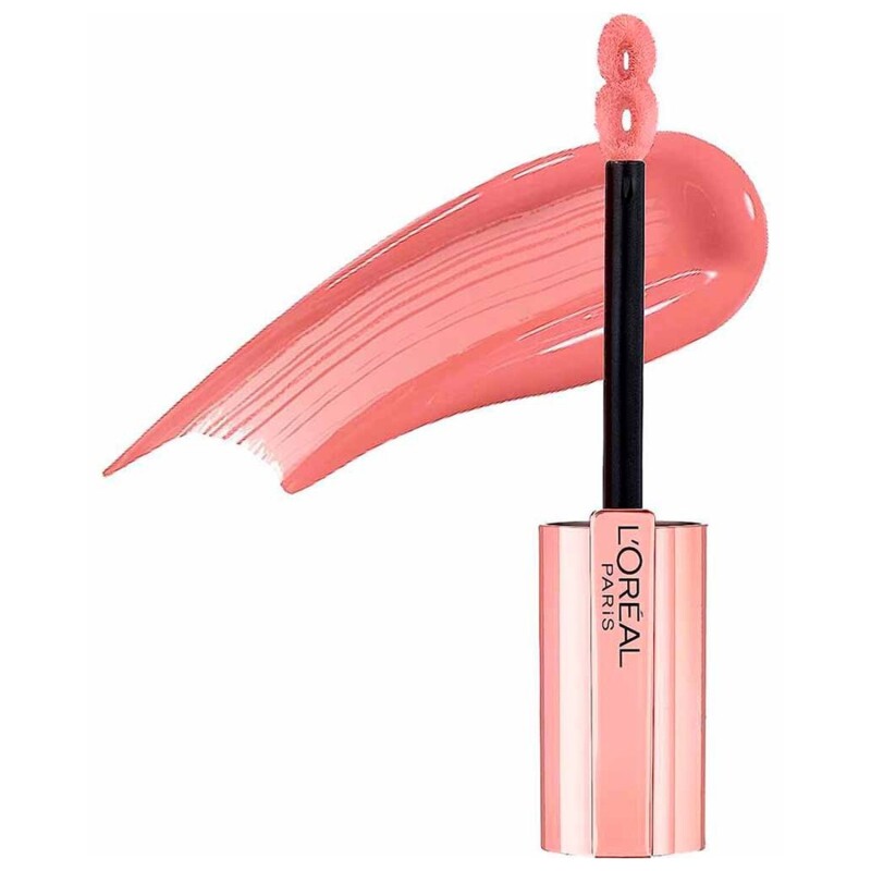 Brillo Labial Loreal Glow Paradise Gloss con acido Hialurónico Rose Harmony