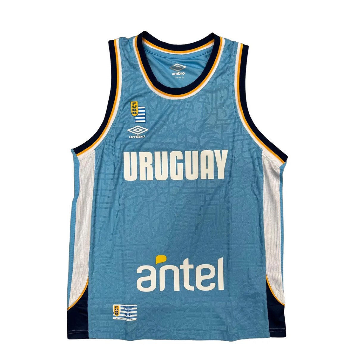 Camiseta de Hombre Umbro Basket Uruguay Oficial Junior - Celeste 