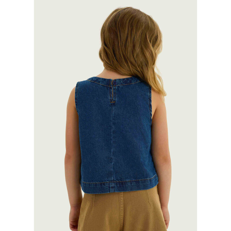 BLUSA FEM JEANS MEDIO