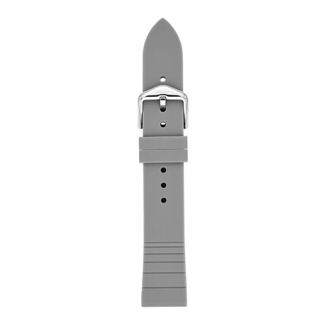Correa Fossil Silicona Gris 18MM 0