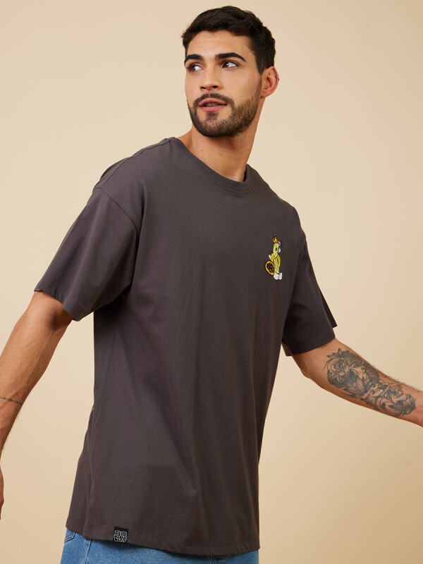 T-SHIRT JAEN RUSTY Gris Oscuro