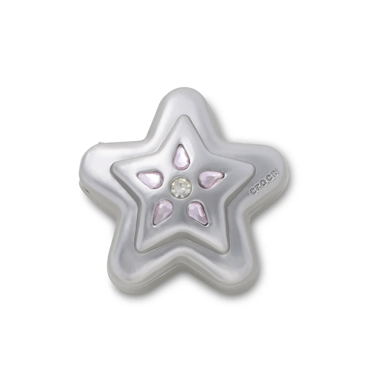 Jibbitz Charm™ Silver Star Locket - Multicolor 