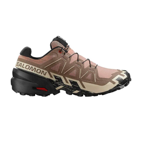Salomon Speedcross 6 Para Hombre Beige-Negro