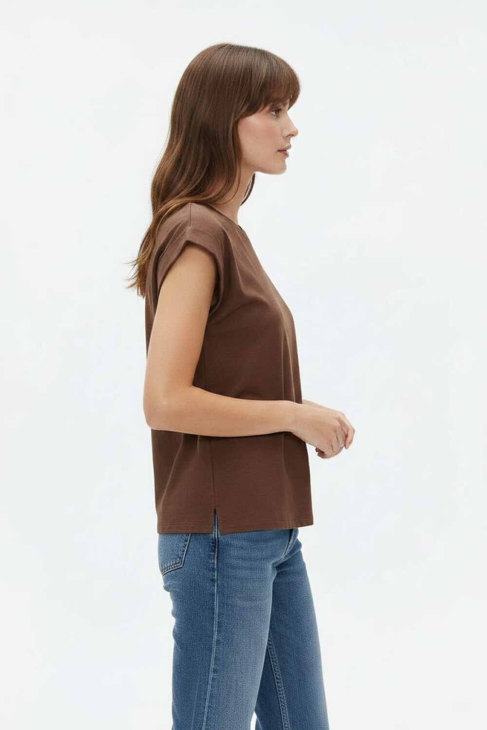 Remera Alismo Chocolate