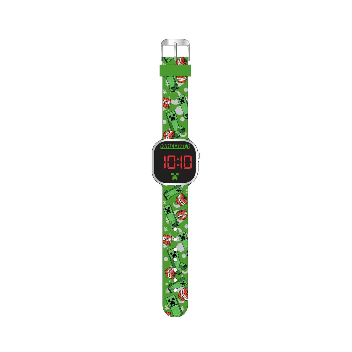 RELOJTOLK - Reloj De Niño Digital Banda Led - Minecraft 