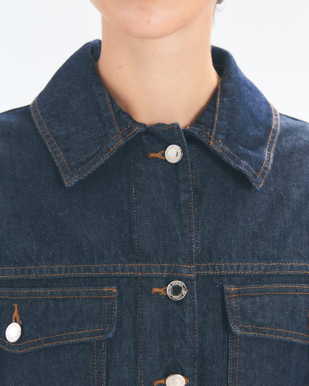 Campera Boxy Azul
