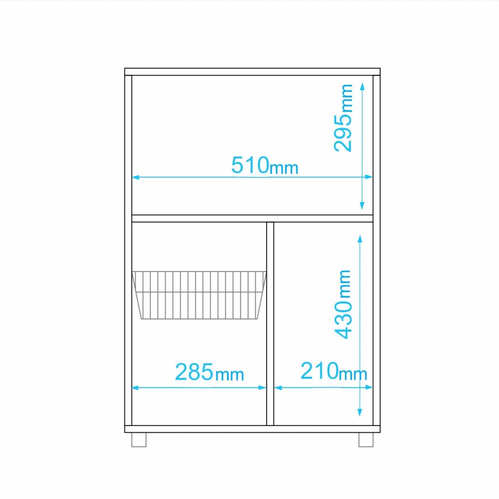 MULTIUSO DE COCINA MDP BLANCO BIANCO