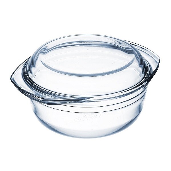 Cacerola con tapa borosilicato 2.3L 23 cm OCUISINE Cacerola con tapa borosilicato 2.3L 23 cm OCUISINE