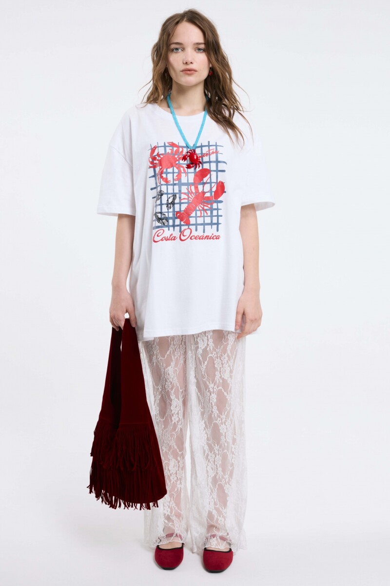 Bolso Flecos - Burdeos 