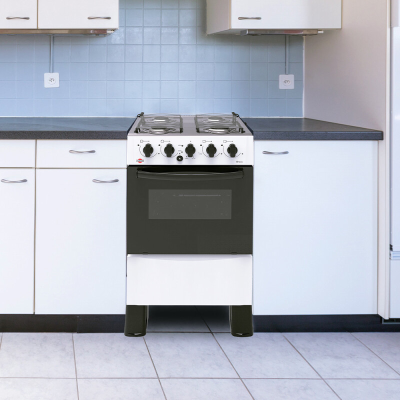 Cocina a Gas Tokyo Bravo Blanco 4H/Mesa Inox/Tap Vidrio Cocina a Gas Tokyo Bravo Blanco 4H/Mesa Inox/Tap Vidrio