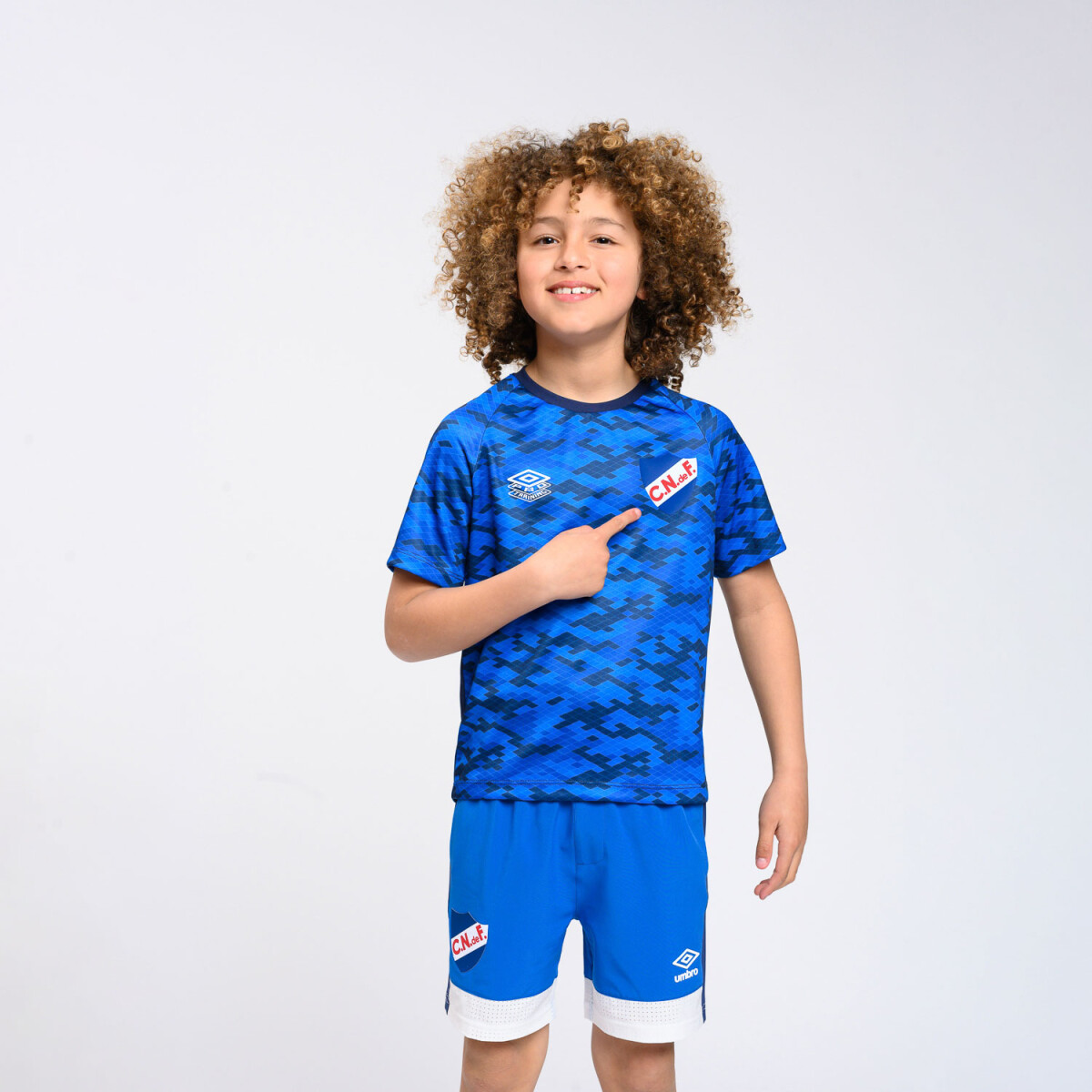REMERA PRO TRAINING CAMO JUN Nacional Oficial Junior - 001 