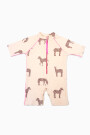 BABY ONESIE Zebra Pink