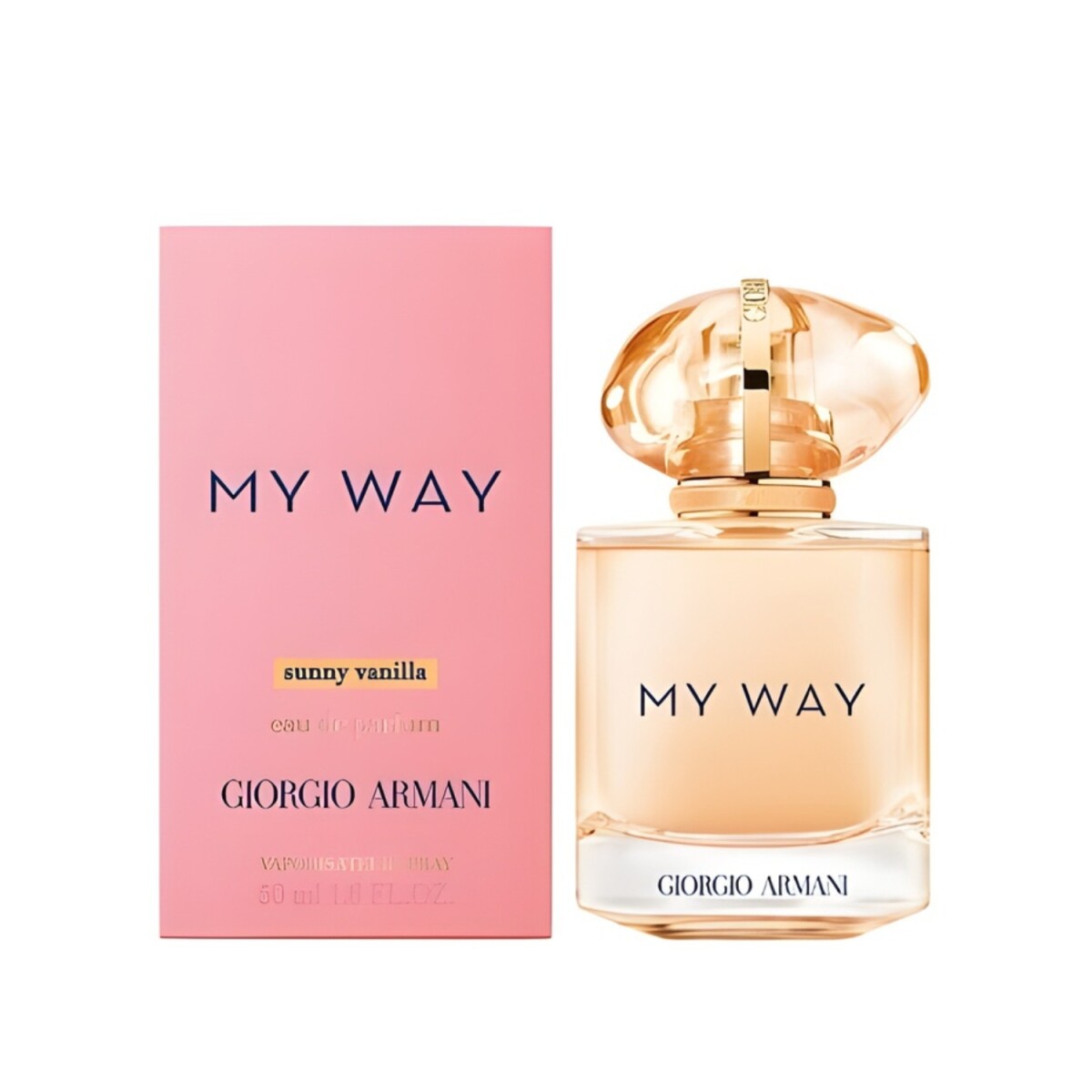 Perfume Giorgio Armani My Way Sunny Vainilla EDP 50ml Para Mujer Aroma Dulce 