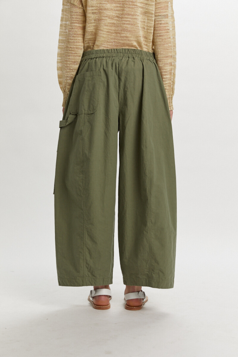 PANT OVER CARGO Verde Militar