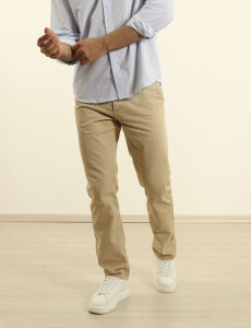 080353 PANTALON HARRINGTON LABEL Beige