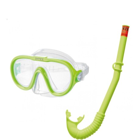 INTEX KIT SNORKEL + MÁSCARA POLICARBONATO - EDAD 8+ Intex Kit Snorkel + Máscara Policarbonato - Edad 8+