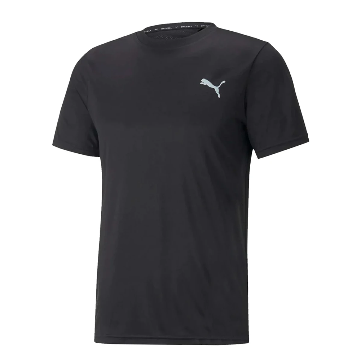Remera de Hombre Puma Train All Day Tee - Gris Oscuro - Negro 