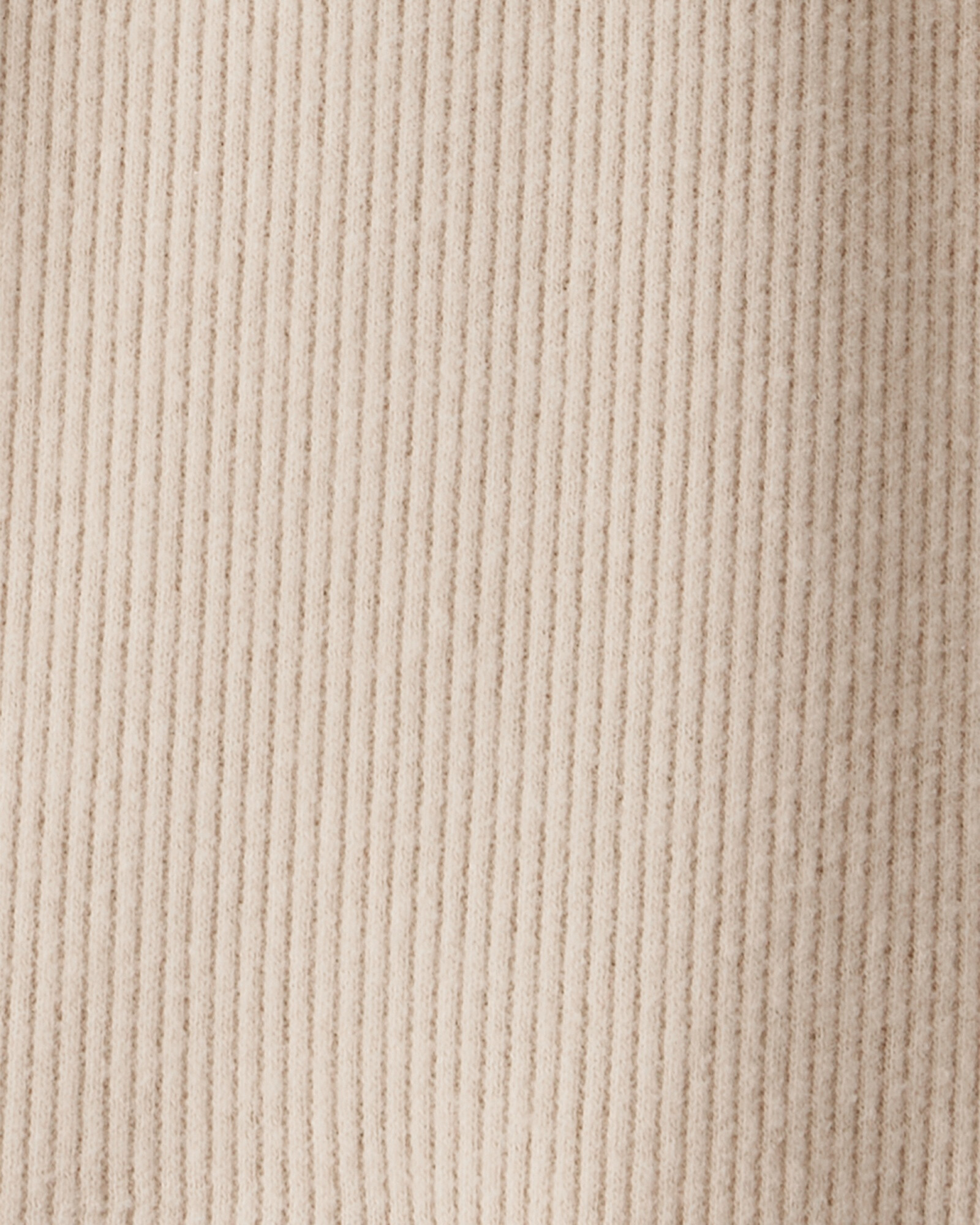 Remera de algodón, con bolsillo, beige Sin color