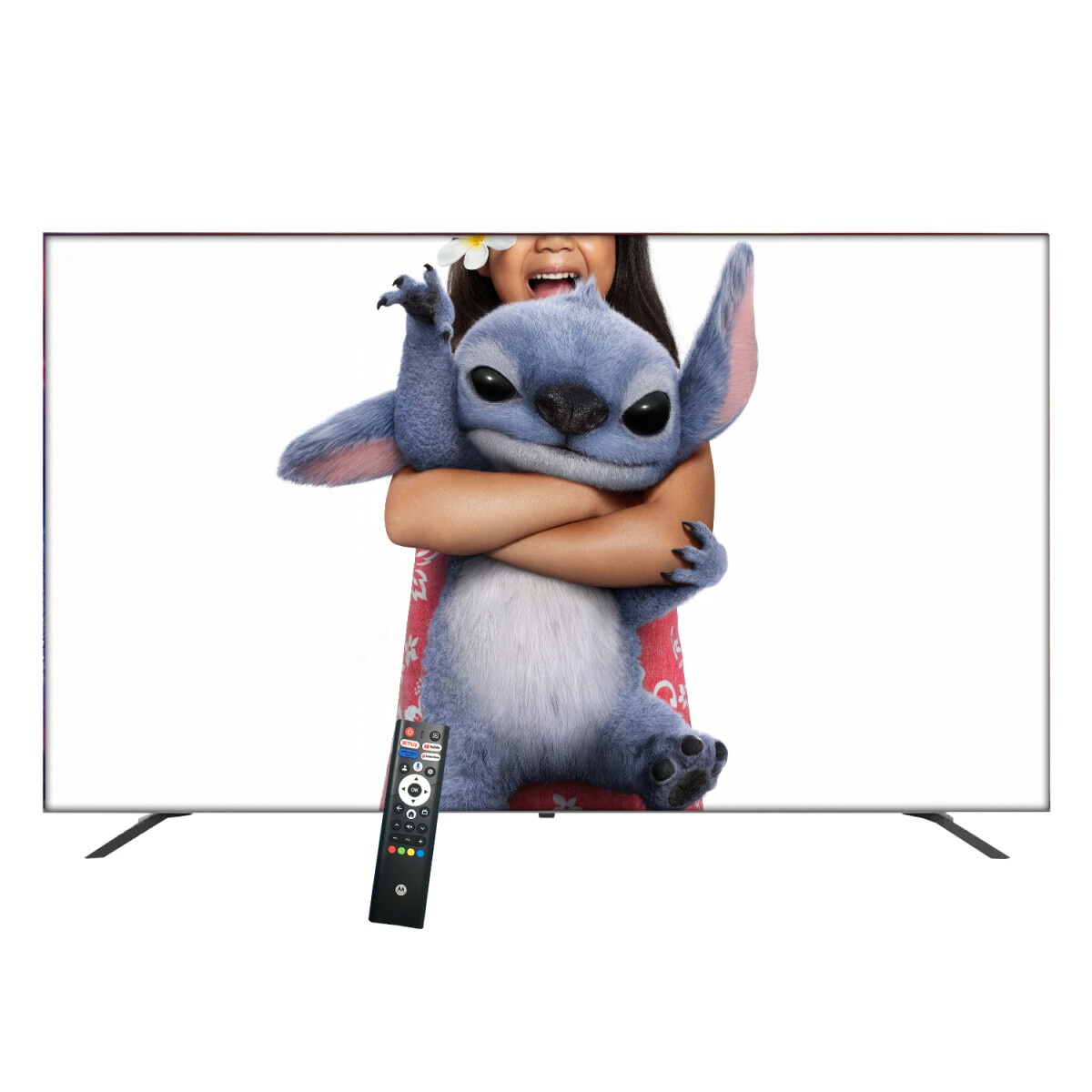 Smart Tv Motorola Mot65uqe113 Qled 4k 65'' - TV 65 MOTOROLA QLED MOT65UQE11 