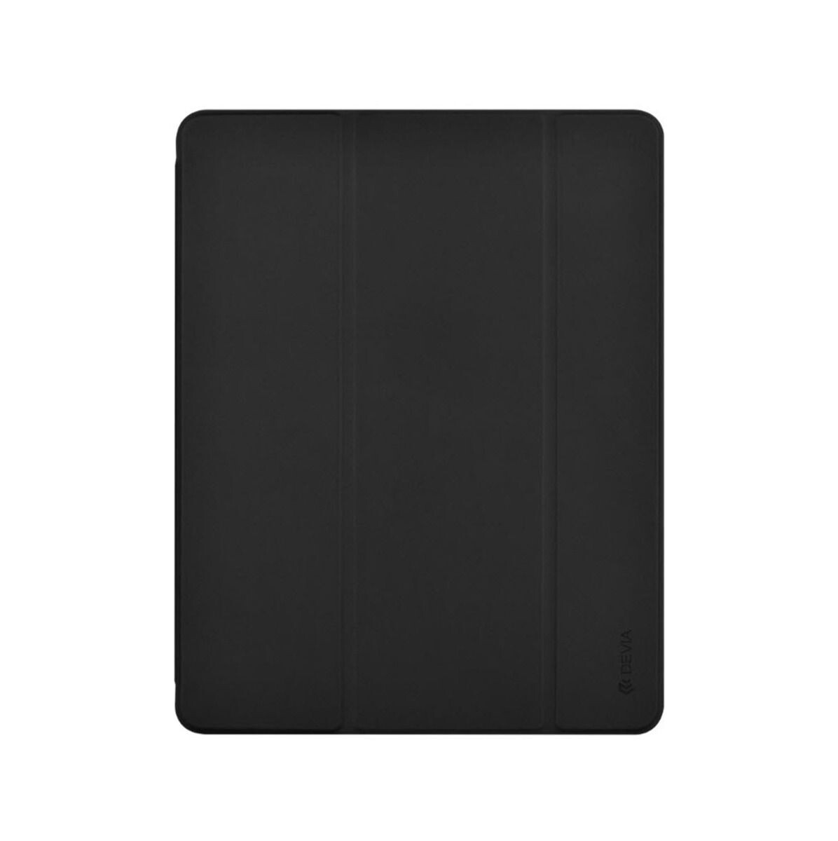 Funda Case de Cuero Devia para iPad 9th Gen 10.2" con Porta Lápiz Stylus - Negro 