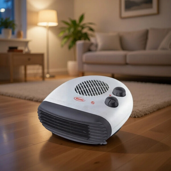 CALOVENTILADOR HORIZONTAL BLANCO 2000 W FRIO / CALOR KASSEL CALOVENTILADOR HORIZONTAL BLANCO 2000 W FRIO / CALOR KASSEL