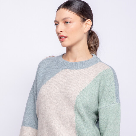 SWEATER SABINE Verde Nilo