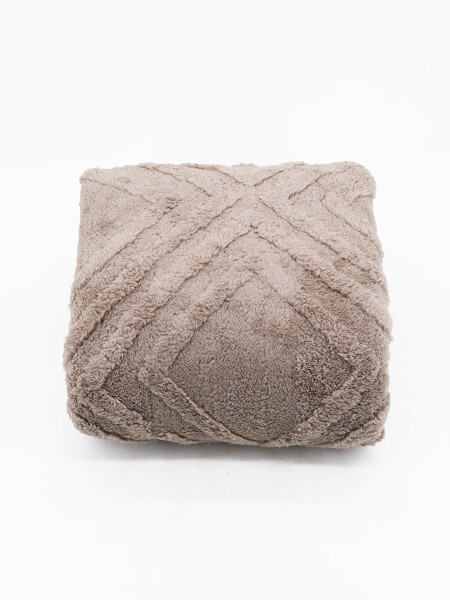 PIE DE CAMA FLANNEL ROMBOS VISON