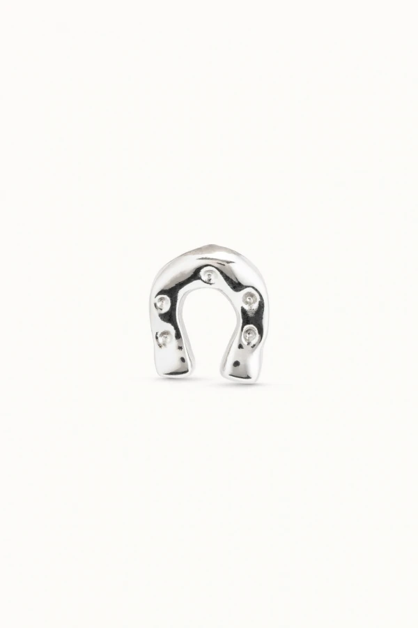 MYRIDE STUD PLATA / BLANCO