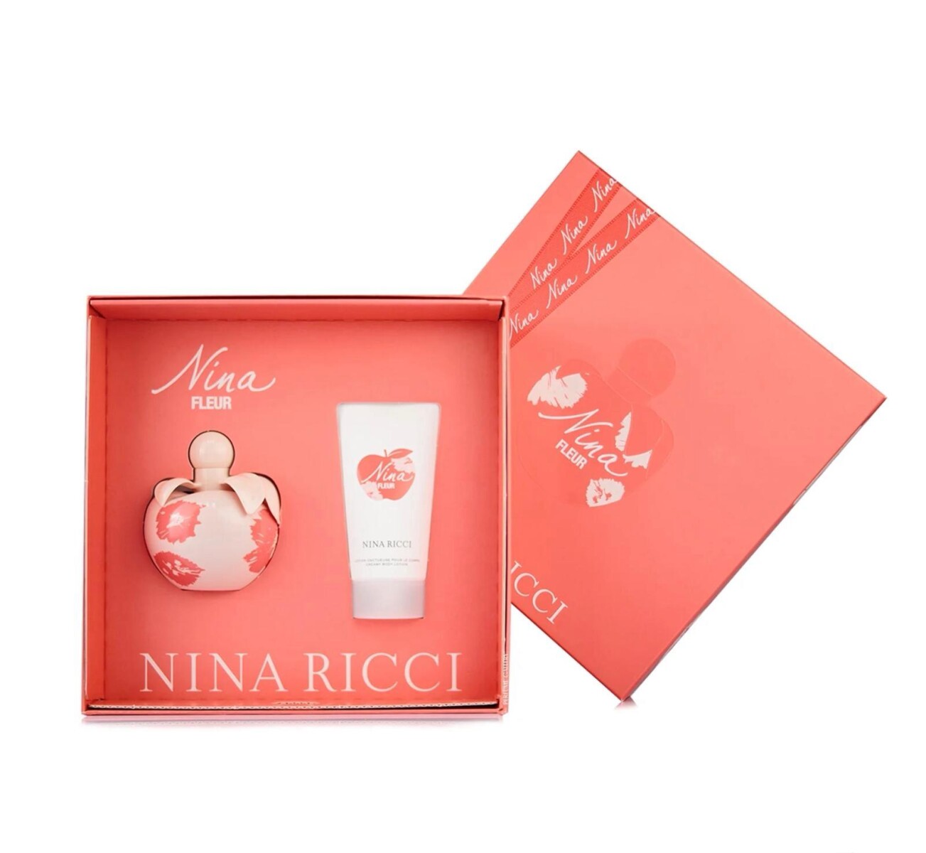 Nina Ricci Nina Fleur Set para Mujer Fragancia Edt 80Ml + Body Lotion 100Ml 