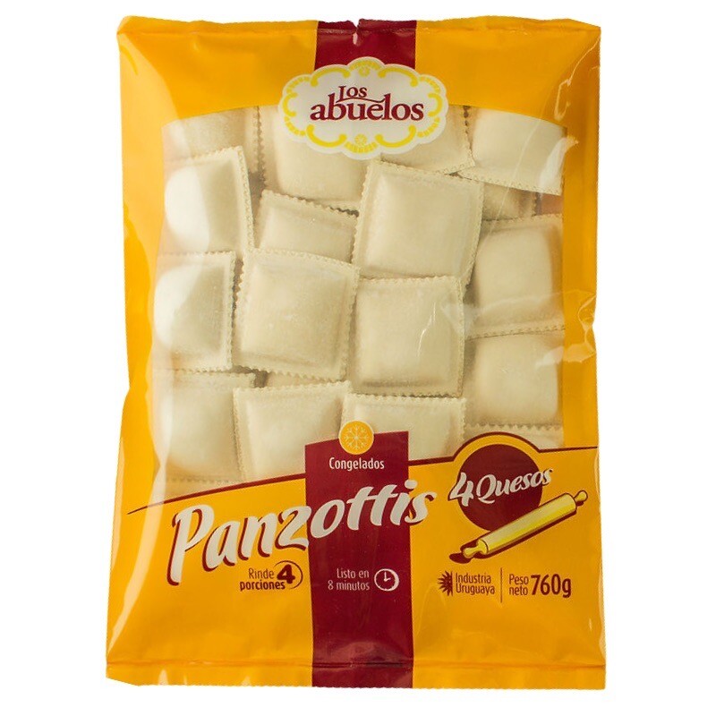 Panzottis de 4 quesos Los Abuelos - 760 gr Panzottis de 4 quesos Los Abuelos - 760 gr