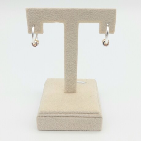 Par de aros de plata 925 con llamadores de angeles Par de aros de plata 925 con llamadores de angeles