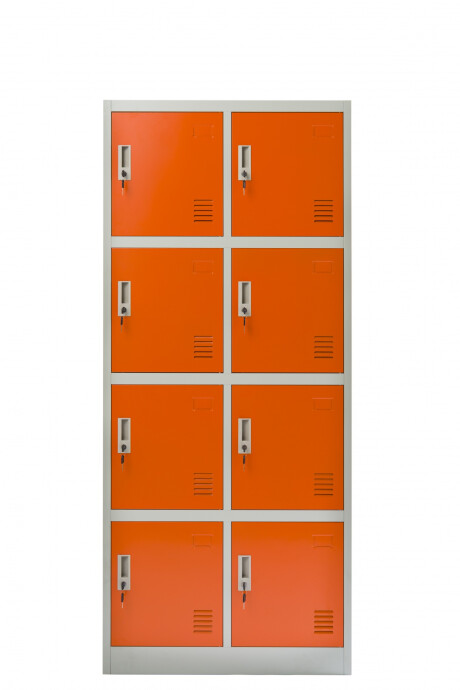 Guardabultos Locker Metálicos De 8 Puertas Guardarropa Guardabultos Locker Metálicos De 8 Puertas Guardarropa