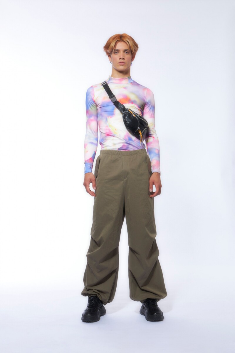 Top floral multicolor