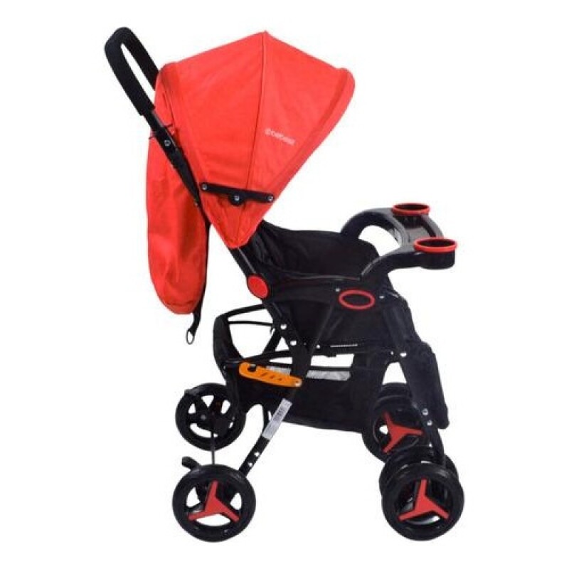 Coche de bebé Bebesit Roma con plegado compacto Rojo