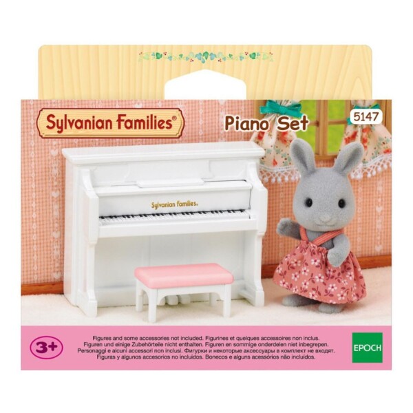 Sylvanian Families Set Piano Accesorio Juguete Niños Sylvanian Families Set Piano Accesorio Juguete Niños